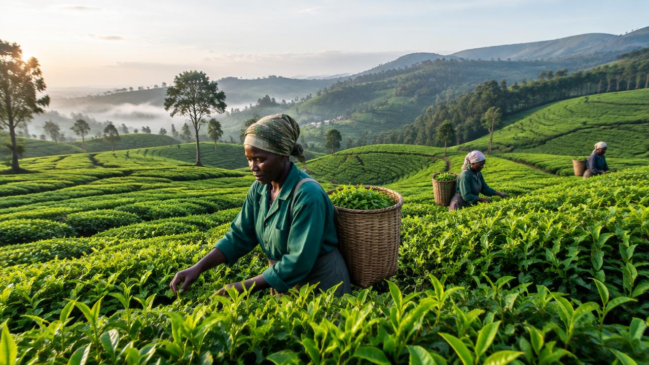 Black & Green Tea in Kenya